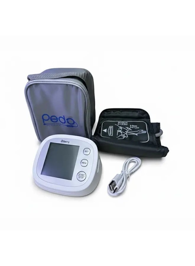 بيدو بيري جهاز قياس ضغط الدم الذراعي الأوتوماتيك (ناطق صوتي) + أدابتور شحن - بيدو إيطاليا - Image 2